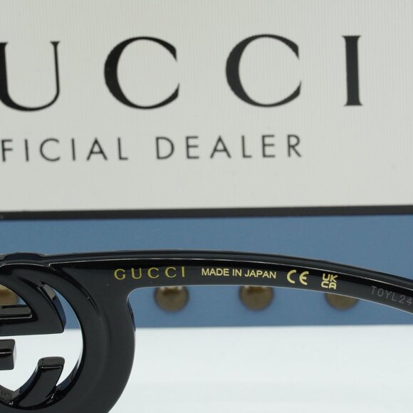 Gucci GG1325S 001 Square Sunglasses - Black main image 8